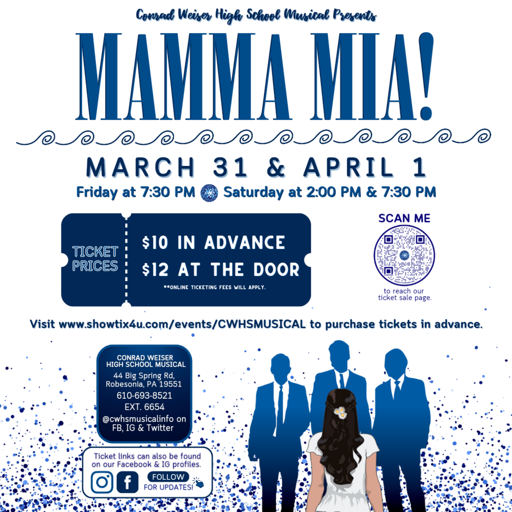 CWHS Musical presents MAMMA MIA!