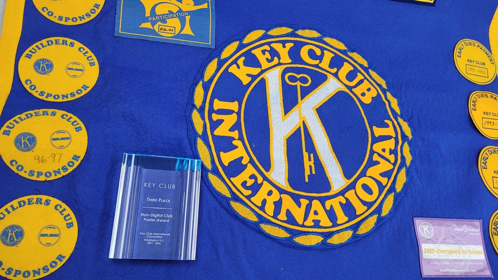 CWHS Key Club Wins International Award