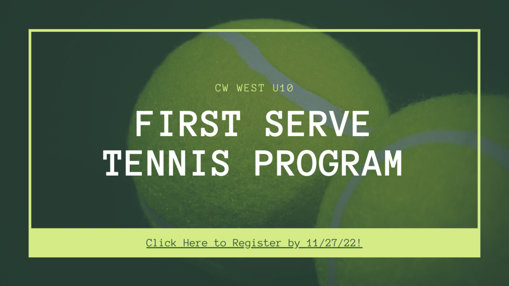 First Serve Tennis Program