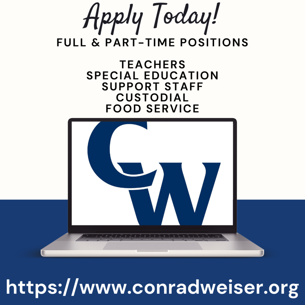We are hiring Full & Part-Time Positions  Teachers Special Education Support Staff Custodial Food Service