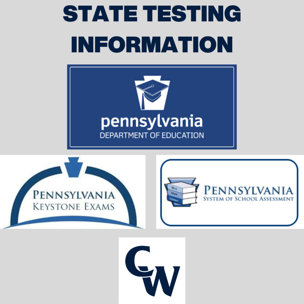 state testing information link