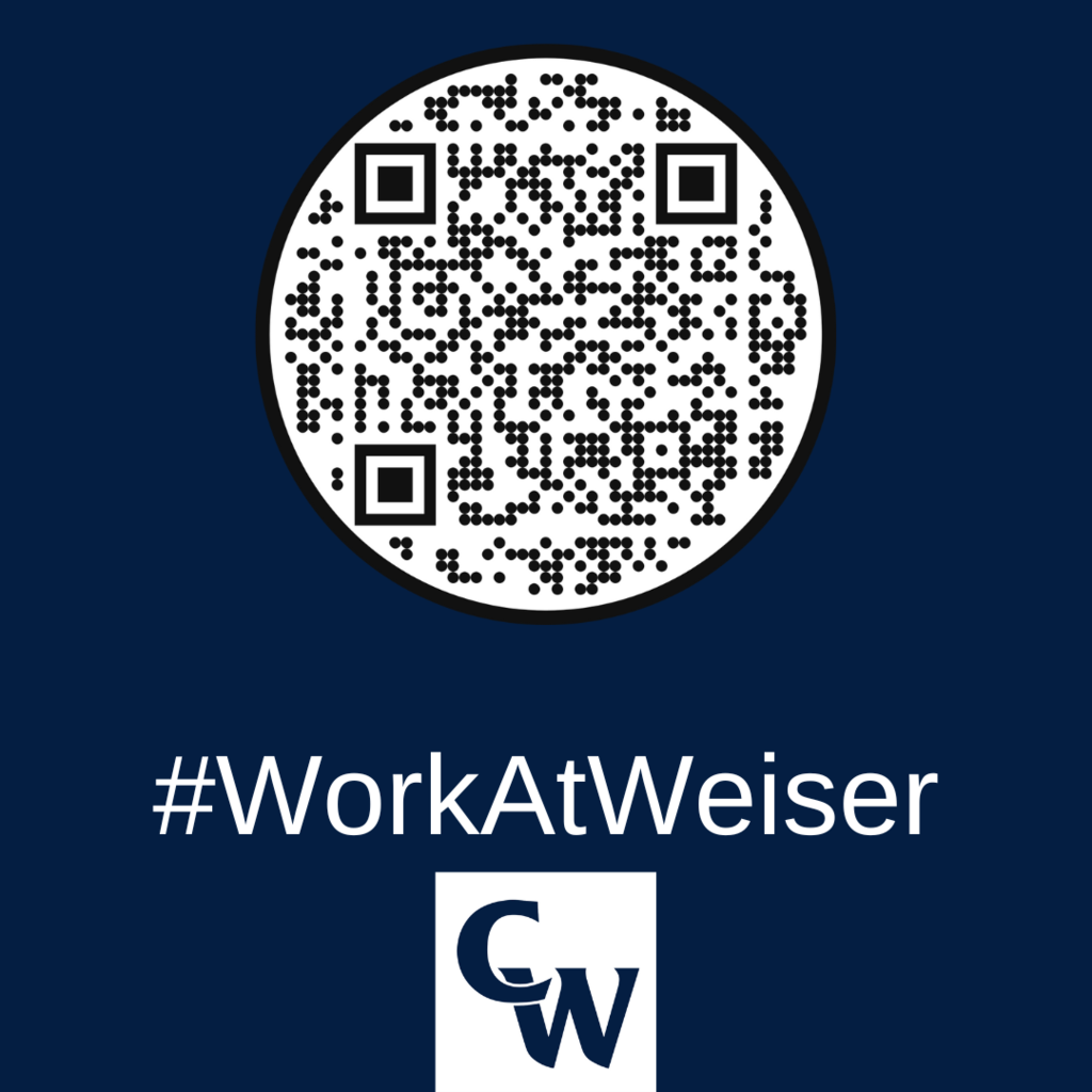work at weiser QR code